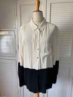 summum woman beige zwarte blouse maat 36 zgan, Summum Woman, Beige, Ophalen of Verzenden, Zo goed als nieuw