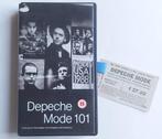 Depeche Mode 101 VHS, 1989 Geweldige concertvideo Retro o, Overige genres, Alle leeftijden, Gebruikt, Ophalen of Verzenden