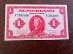 Mooie gulden 1943, Ophalen of Verzenden, 1 gulden, Los biljet