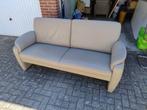 2.5 leren Persoons bank+ fauteuil, Ophalen, 150 tot 200 cm, Tweepersoons, 75 tot 100 cm
