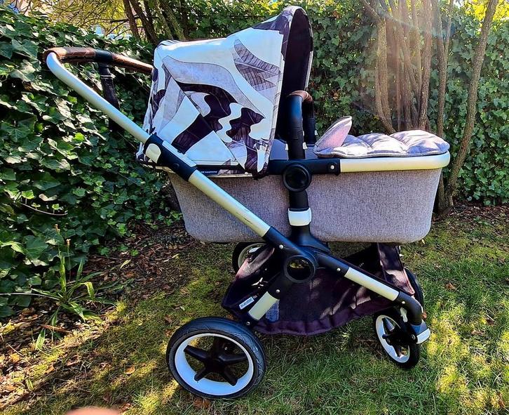 Bugaboo Fox 2 speciaal edition, Kinderen en Baby's, Kinderwagens en Combinaties, Gebruikt, Kinderwagen, Bugaboo, Verstelbare duwstang