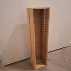 Vintage Ikea CD rek hout Ikea Boalt 59x15x12 cm, Huis en Inrichting, Woonaccessoires | Cd- en Dvd-rekken, Ophalen of Verzenden