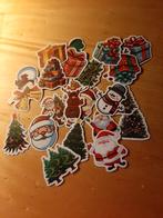 24 stickers Kerst, Verzenden, Nieuw
