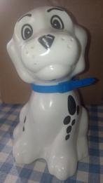 Dalmatiër Rabobank spaarpot met blauwe riem., Ophalen of Verzenden, Gebruikt, Kunststof, Strip- of Tekenfilmfiguur
