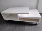 XOOON Wit/Houten Salontafel, Ophalen, Gebruikt, 100 tot 150 cm, 50 tot 100 cm