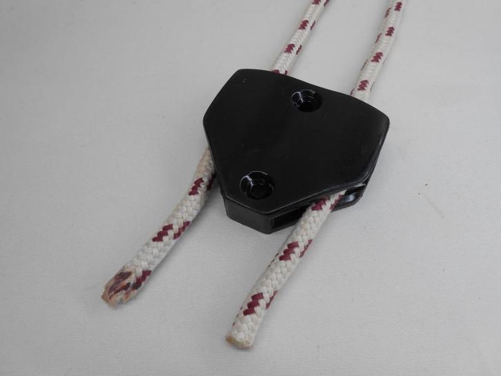 Touwklemmen, Schootklemmen, Clamcleat CL202, dubbel, 6-10 mm, Watersport en Boten, Accessoires en Onderhoud, Nieuw, Overige typen