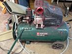 Parkside 500 A2 compressor 50L 2.5hp, Doe-het-zelf en Verbouw, Compressors, Ophalen of Verzenden, Zo goed als nieuw, 6 tot 10 bar