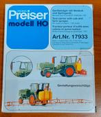 Fendt Werktuigendrager met Veldspuit Bouwkit, Hobby en Vrije tijd, Modelauto's | 1:87, Overige merken, Preiser, Nieuw, Ophalen of Verzenden