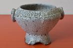 Retro vintage fat lava bloempot met voet, Ophalen of Verzenden