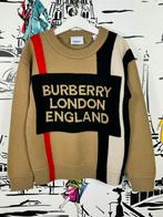 Burberry jongens logo trui 100% wol maat 10 origineel, Kinderen en Baby's, Jongen, Burberry, Trui of Vest, Ophalen of Verzenden