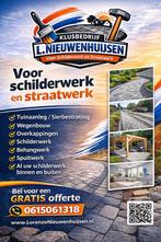 Stratenmaker/ schilder aangeboden, Drie personen of meer, Meerdaags