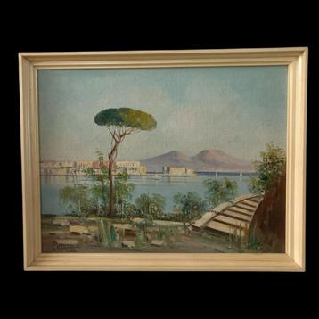 Petrilli Italie baai van Napel Vesuvius 1950/60 beschikbaar voor biedingen