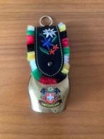 vintage messing koeienbel met textieltape uit Zwitserland, Antiek en Kunst, Curiosa en Brocante, Ophalen