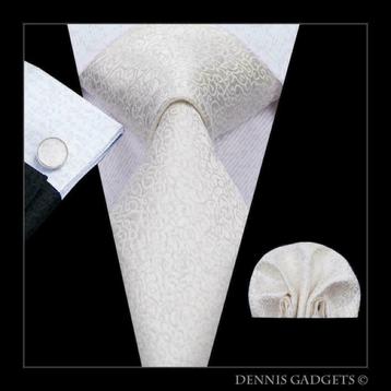 Dennis Gadgets: 100 % zijden stropdas ( 3 delig !! ) DG 3039 beschikbaar voor biedingen