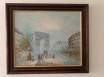 Kunst Reproductie Caroline Burnett - Stadsgezicht Parijs, Gebruikt, 50 tot 75 cm, Cornwallantiques@hotmail.com, Veenpolderstraat 37 2013 SV Haarlem