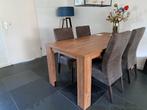 Eetkamertafel, Huis en Inrichting, Tafels | Eettafels, Ophalen, Gebruikt, 50 tot 100 cm, Vijf personen of meer