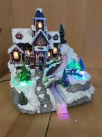 Kerstdorp / Kerst tafereel met verlichting en beweging, Diversen, Kerst, ., Ophalen of Verzenden, Zo goed als nieuw, .