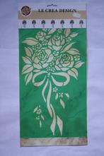 Make Me stencil boeket roos, Hobby en Vrije tijd, Scrapbooking, Verzenden, Nieuw, Frame of Mal, Overige merken