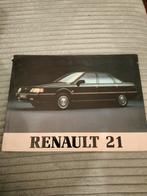 Renault 21 instructieboekje, Ophalen of Verzenden