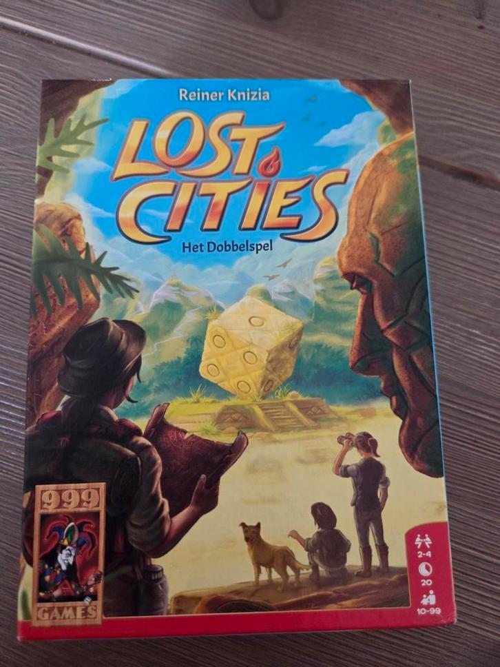 Lost cities, Hobby en Vrije tijd, Gezelschapsspellen | Overige, Zo goed als nieuw, Ophalen of Verzenden
