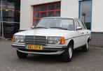 Mercedes-Benz 200-280 (W123) 240 D | Super origineel | 1e ei, Auto's, Leder en Stof, Wit, Bedrijf, Blauw