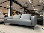 Nieuw Leolux Elias Bank 3 Zits grijs leer Design Ceras Dew