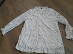 Witte damesblouse maat 46-48 Excellent, Wit, Maat 46/48 (XL) of groter, Ophalen of Verzenden, Excellent