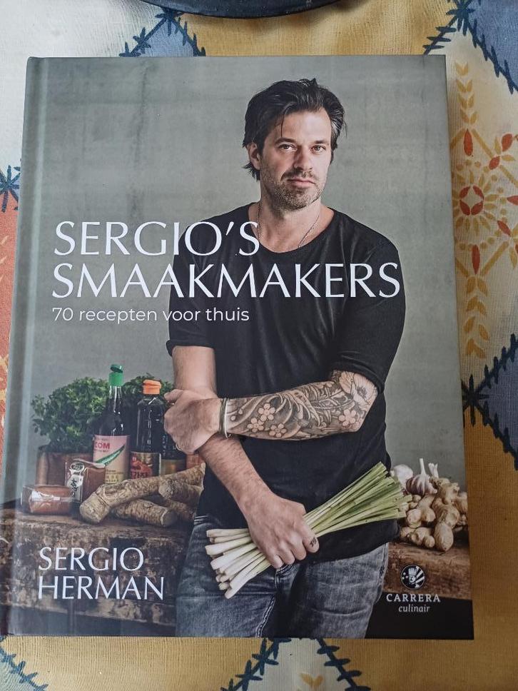 Sergio Herman.  Sergio smaakmakers Hardcover, Boeken, Kookboeken, Gelezen, Nederland en België, Ophalen