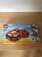 Lego Creator 31024 rode racewagen 3 in 1, Complete set, Ophalen of Verzenden, Lego, Zo goed als nieuw