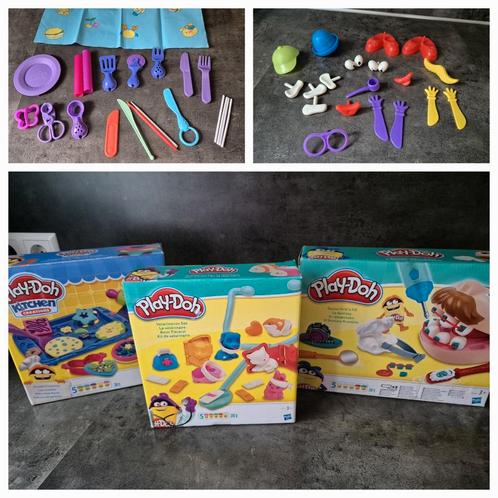 Play Doh klei verschillende sets (exclusief klei), Kinderen en Baby's, Speelgoed | Educatief en Creatief, Gebruikt, Knutselen