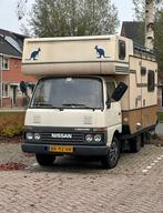 Retro alkoof camper Nissan Cabstar 4 personen, Caravans en Kamperen, Campers, Overige merken, Alkoof, Brandblusser, 7 tot 12 maanden geleden
