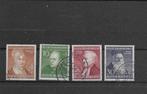 Duitsland, Bund, BRD 1952, Michel 156 t/m 159, Gestempeld., Postzegels en Munten, Postzegels | Europa | Duitsland, Verzenden, BRD