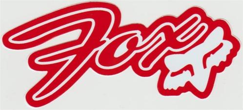 FOX Racing sticker #11, Motoren, Accessoires | Stickers, Verzenden