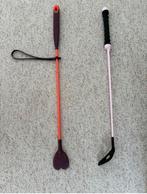 2 zweepjes, Ophalen of Verzenden, Zo goed als nieuw