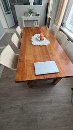 Compleet Eetkamerset
Tafel met 6 Leren stoelen, ook los te k, Huis en Inrichting, Complete inboedels, Ophalen