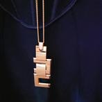 Elisabetta Franchi nwe ketting hanger, Sieraden, Tassen en Uiterlijk, Ophalen of Verzenden, Nieuw, Goud, Overige materialen