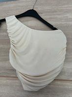 Beige glitter top, Kleding | Dames, Tops, Beige, Maat 42/44 (L), Ophalen of Verzenden, Zo goed als nieuw