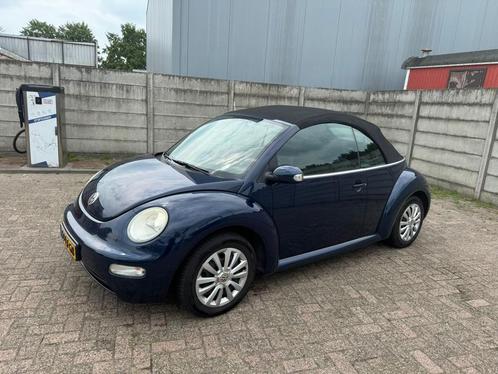 Volkswagen Beetle (Kever) 1.6 Cabriolet 75KW 2003 Blauw, Auto's, Volkswagen, Particulier, Beetle (Kever), ABS, Airbags, Airconditioning