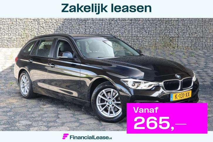 BMW 3 Serie Touring 318d | Trekhaak | Leer | LED, Auto's, BMW, Bedrijf, Lease, Financial lease, 3-Serie, ABS, Airbags, Airconditioning