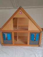 Poppenhuis met toebehoren.  Meubels en Poppetjes., Kinderen en Baby's, Ophalen, Zo goed als nieuw, Poppenhuis