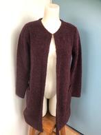 Kyra & ko aubergine halflang vest l Emilia met wol wollen, Nvtq, Paars, Maat 42/44 (L), Ophalen of Verzenden