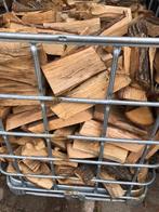 Gedroogd eiken Brandhout openhaardhout, 6 m³ of meer, Ophalen, Eikenhout, Blokken