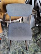 13+1 Gispen buisframe stoelen type 107, Huis en Inrichting, Stoelen, Gispen, Vijf, Zes of meer stoelen, Blauw, Gebruikt