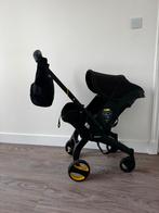 Doona Fully Black Edition + Accessoires, Kinderen en Baby's, Zo goed als nieuw, Met autostoeltje, Ophalen, Kinderwagen