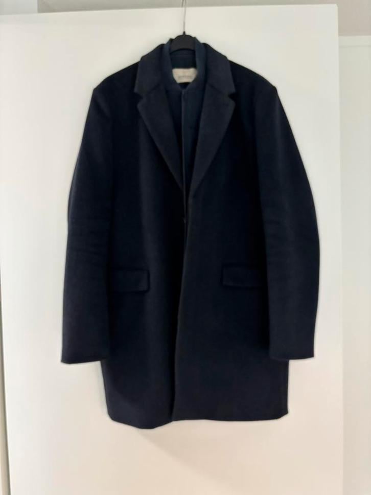 Dstrezzed kwaliteits heren mantel in donkerblauw in maat XL, Kleding | Heren, Jassen | Winter, Zo goed als nieuw, Maat 56/58 (XL)