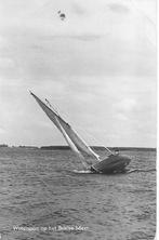 Watersport op het Brielse Meer  Den Briel., Ophalen of Verzenden, 1960 tot 1980, Gelopen, Zeeland