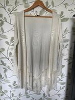 Alix the label crème off white vest met franjes 34 - 36, Alix the label, Wit, Ophalen of Verzenden, Zo goed als nieuw