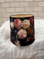 Grote lamp prachtige kap met bloemen, Ophalen, Zo goed als nieuw