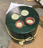 Antieke Biljartbal Poetsmachine Hout, Antiek en Kunst, Ophalen of Verzenden