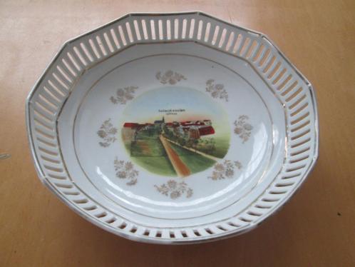Schumann Bavaria antieke fruitschaal Katwijk aan Zee.Ca 1935, Antiek en Kunst, Antiek | Schalen, Ophalen of Verzenden